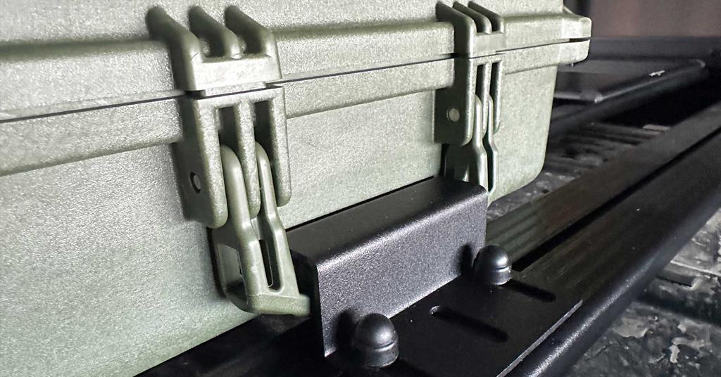 Installing Pelican Case Legacy Roof Mounts On A Front Runner Slimline ...