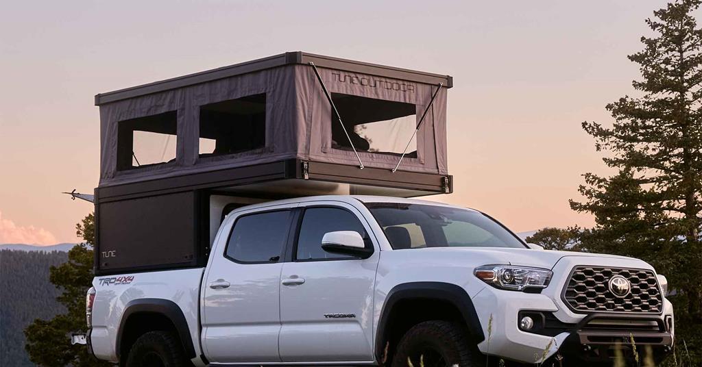 Tune Outdoor Unveils Lightweight M1Lite Truck Camper for Adventurers