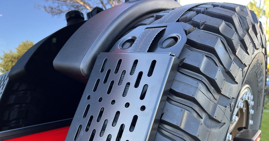 Boards Aboard Installing Overland Kitted's Spare Tire Accessory