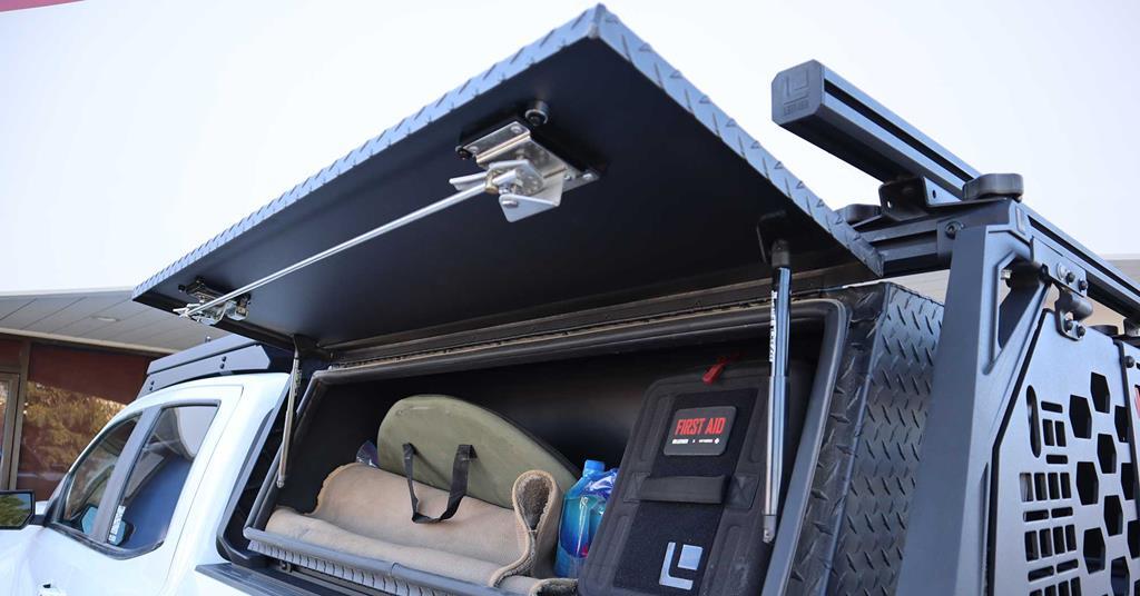 Leitner Designs GearPOD HD: Heavy-Duty Aluminum Truck Bed Storage