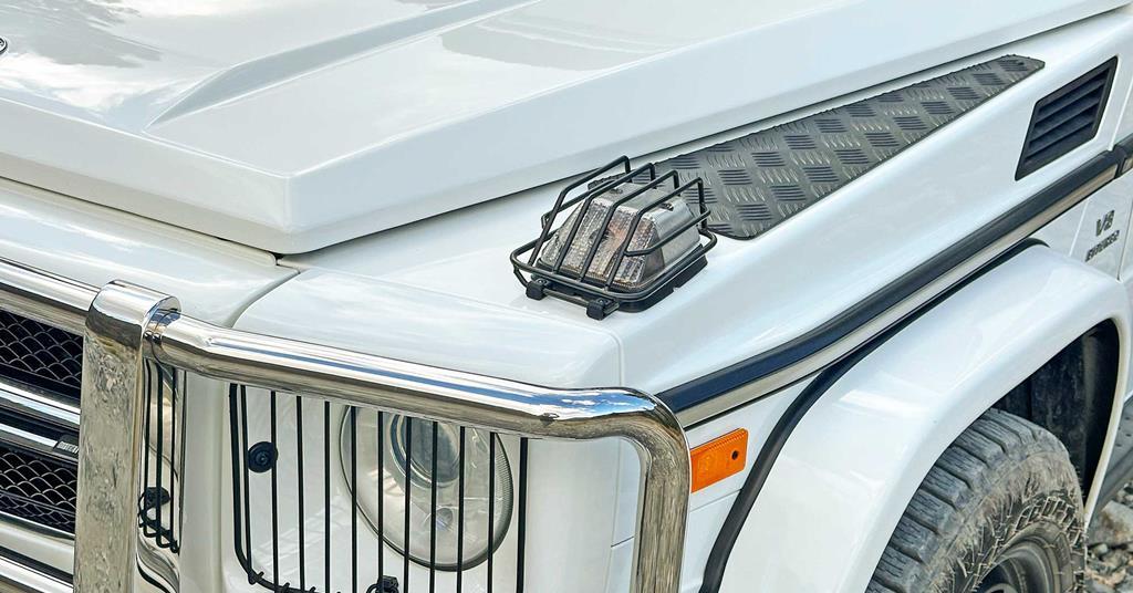 Adding Light Guards and Fender Protection to Mercedes-Benz AMG G63