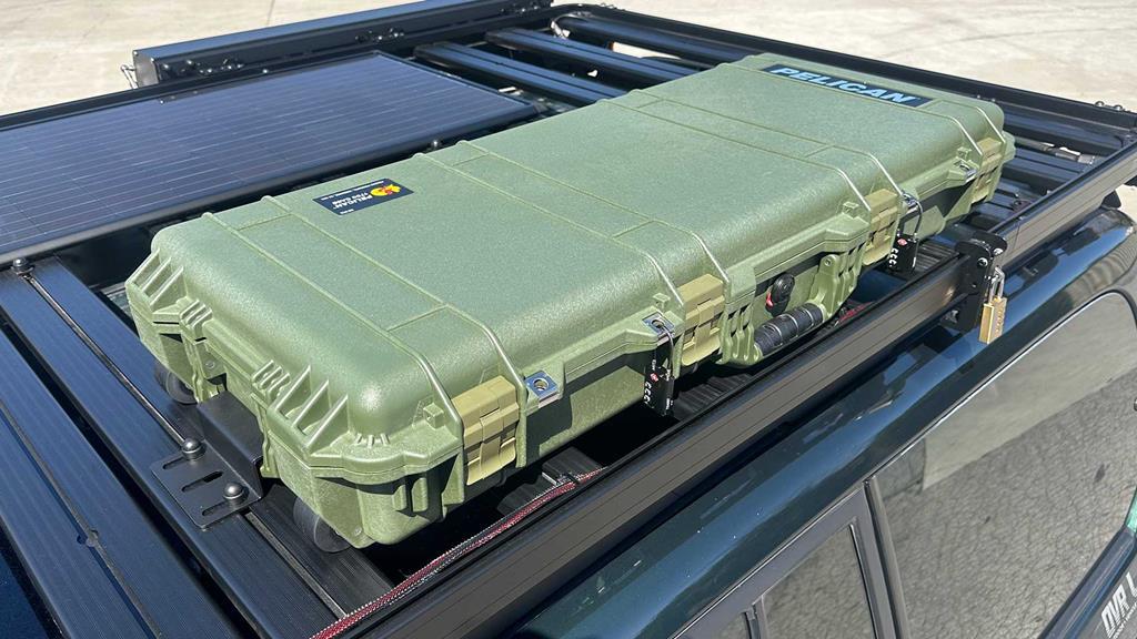 Installing Pelican Case Legacy Roof Mounts On A Front Runner Slimline