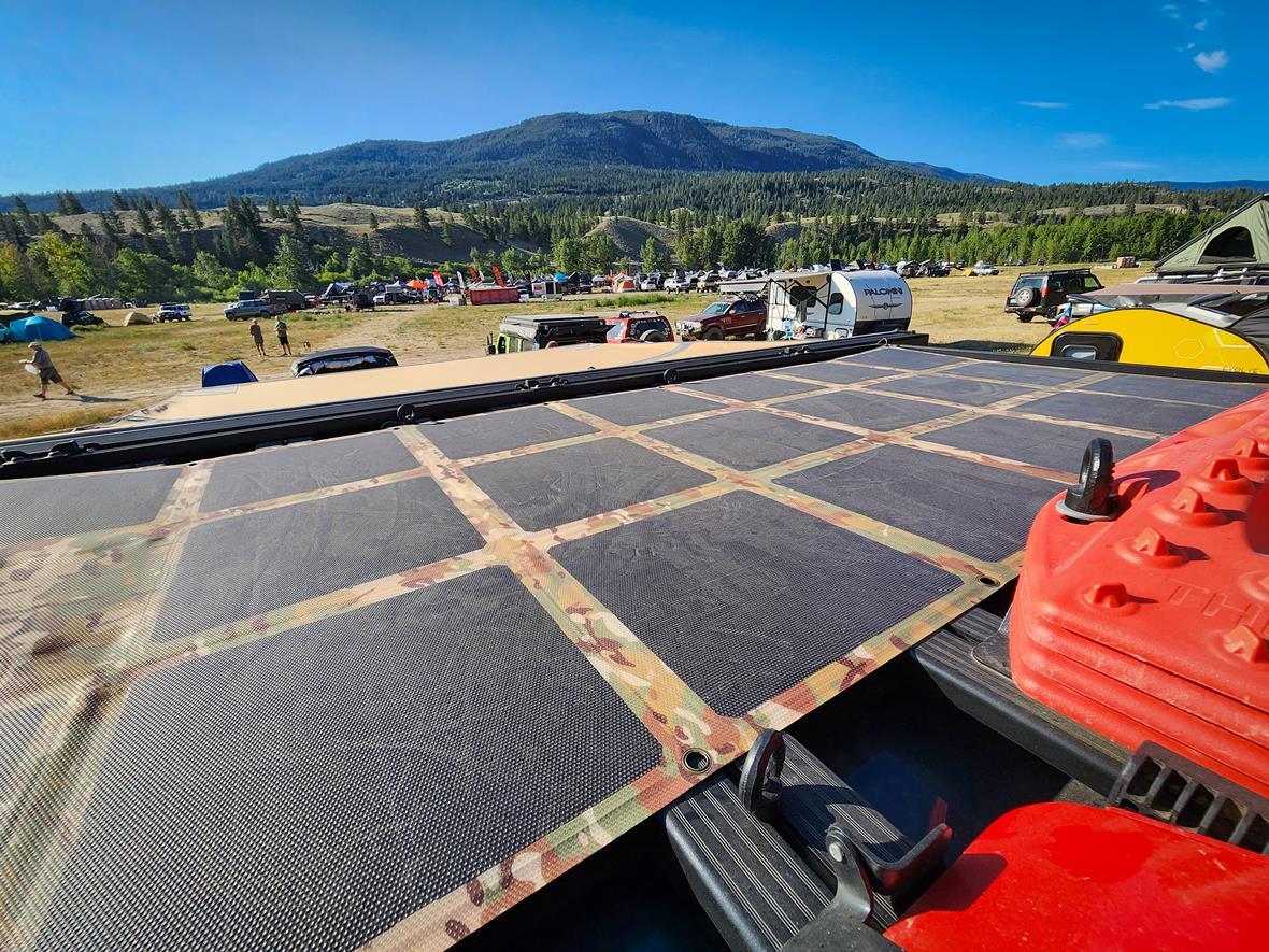 REVIEW The Off Grid Trek 300W Solar Blanket A Flexible Solar Power Solution For Overlanding