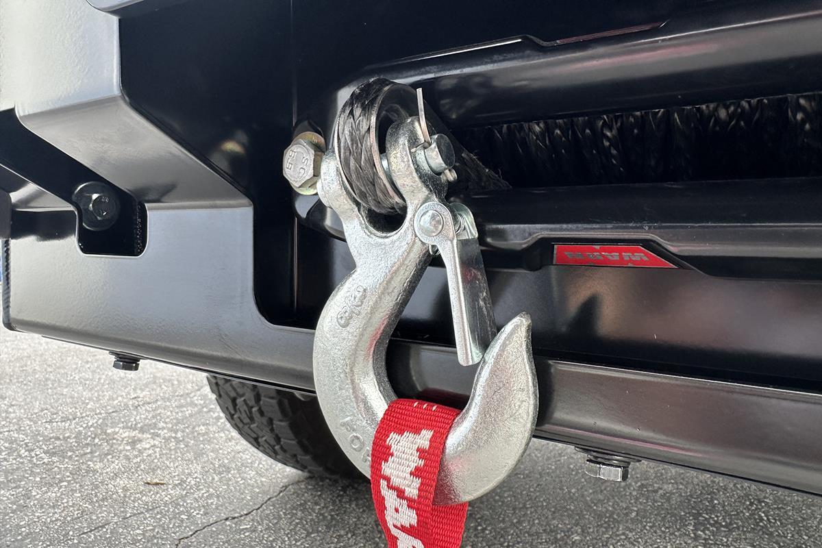 WARN's forged hook is ideal for standard-capacity winches and recreational off-roaders of all types.