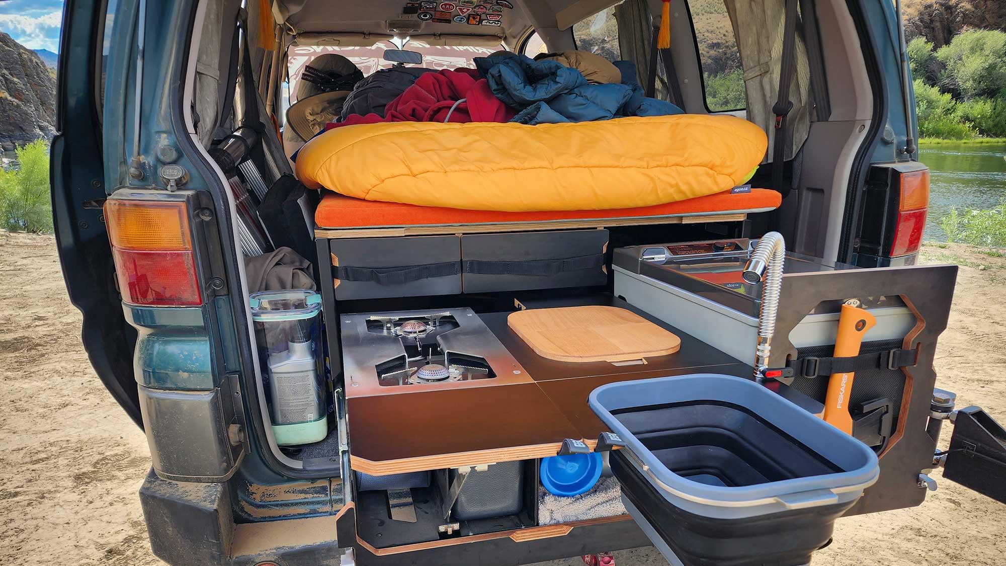 Egoé Nestbox Supertramp: A Customizable Van, SUV, Jeep Camper ...