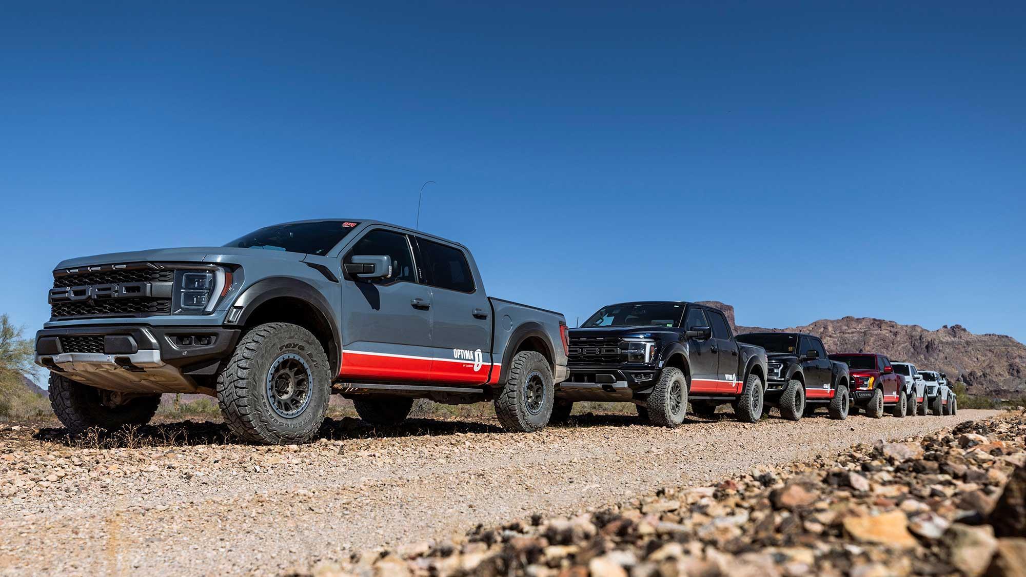 Baja 1000 Raptor R Rear View OPTIMA Batteries Powers Up for Baja 1000 and Ford Raptor Rally | Events ...