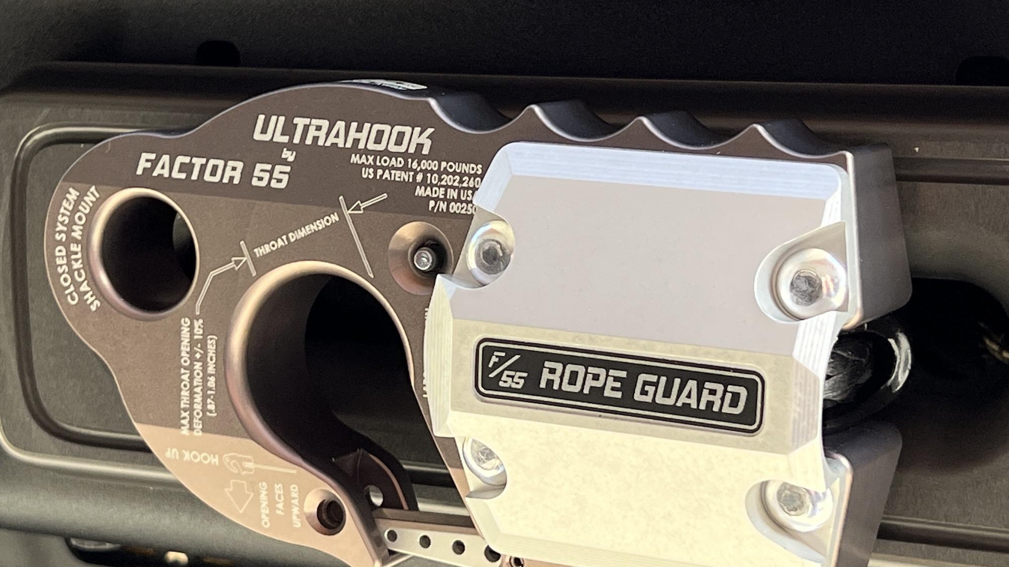Safety First Easy Factor 55 UltraHook upgrade improves winching safety