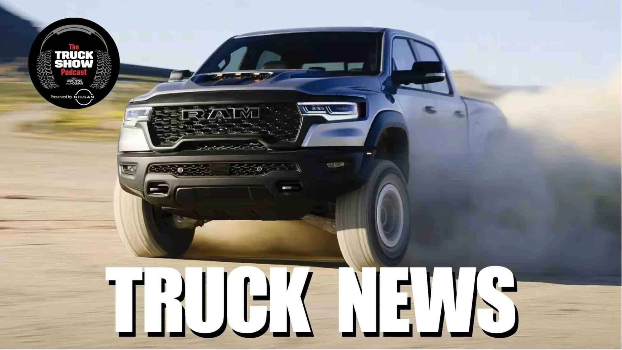 Truck Show Podcast Season 2, Episode 89 - Have You Heard? Truck News! Ram  RHO Introduction Easter Eggs, Hosted by Holman & Lightning | OVR Mag
