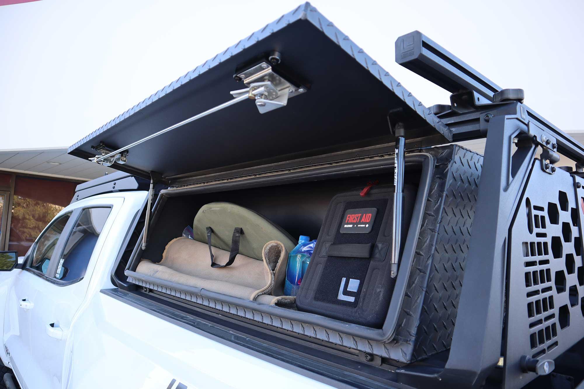LEITNER DESIGNS GearPOD 1つ Leitner Designs GearPOD HD: Heavy-Duty Aluminum Truck Bed Storage