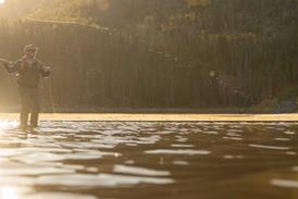 Central Montana Fly Fishing Sunrise