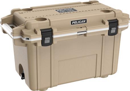 pelican-70qt-elite-cooler-tan-white-angled