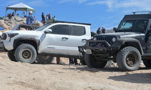 Hankook Tire_Jeep and Tacoma at Chocolate Thunder