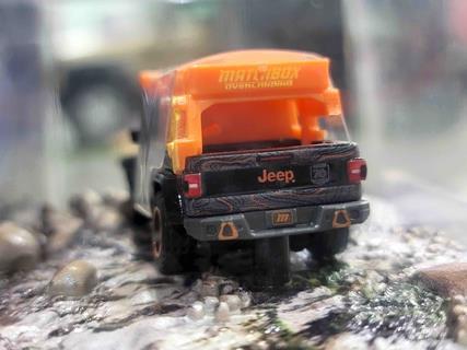 Real Truck Matchbox Overlanding Close up rear shot