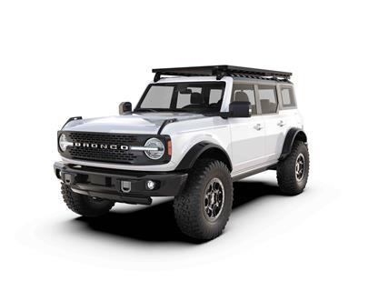 White_Ford_Bronco_front_runner_rack_studio_shot