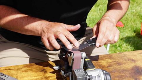 Overland Expo PNW Vendor 65 Knife Sharpening