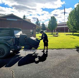 Overland Expo PNW OVR set up 1