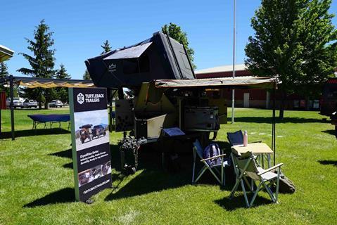 Overland Expo PNW Vendor 21 Turtleback Trailer