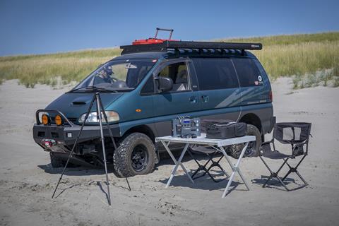 Inergy Flex 1500, Mitsubishi Delica Space Gear_credit Mercedes Lilienthal