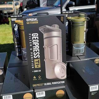 Overland Expo PNW Vendor 12 Grayl Titanium Geopress