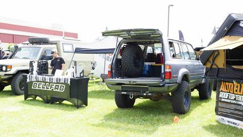 Overland Expo PNW Vehicles-37 Bellfab 80 Series Land Cruiser