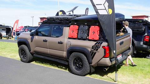 Overland Expo PNW Vehicles-27 CBI Prinsu Tacoma