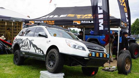 Overland Expo PNW Vehicles-36 Milestar Subaru