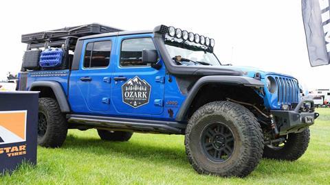 Overland Expo PNW Vehicles-35 Milestar Jeep Gladiator