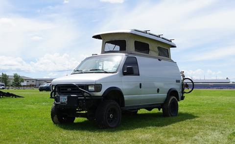 Overland Expo PNW Vehicles-59 Attendee 4x4 Cargo Van