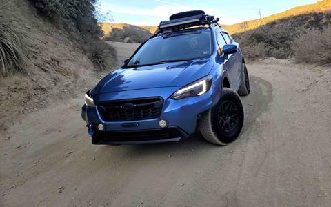 001_OVR-Han-Bilstein-Terrasport-2018 Crosstrek-on-the-trail