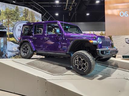 Jeep Purple Rubicon