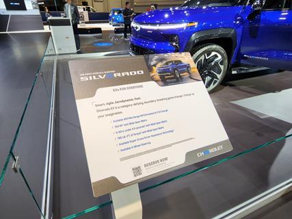 2024 Chevy Chicago Autoshow Silverado EV Info