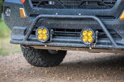 Rally-Innovations-mount,-Baja-Designs-XL-R-Pro-LEDs,-Primitive-Racing-skid-plate_credit-Mercedes-Lilienthal
