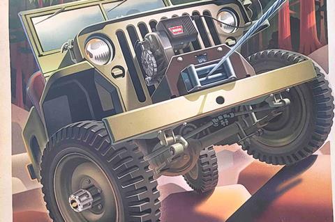 WARN_Willys_Jeep_Poster
