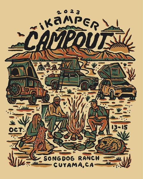 iKamper Campout 2023 Poster full