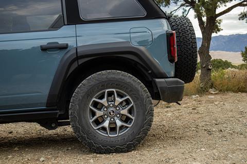 Bestop Ford Bronco Fender Flares Rear Close Up