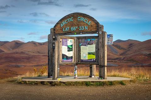 2025-Alcan-5000-Rally-Arctic-Circle-sign-Yukon-Territory_credit-Mercedes-Lilienthal