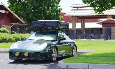 Overland Expo PNW Vehicles-60 Attendee Porsche 996 with RTT
