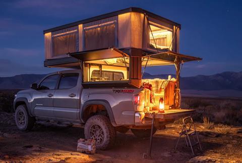 Truck Tune Outdoor California Campfire