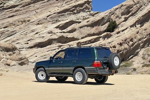 OVR's Land Cruiser is looking good with its new set of shoes.