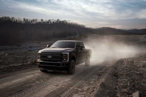 2027-Ford-Super-Duty-Carhartt-Package_F-350_Driving-2