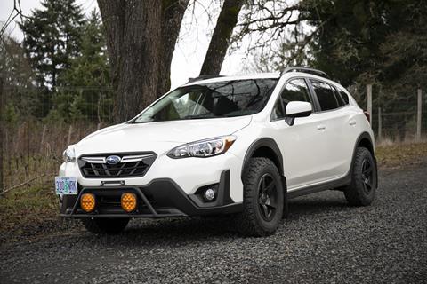 2022 Subaru Crosstrek front quarter_credit Mercedes Lilienthal