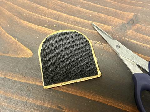 3 - Verify that the Velcro backing is the right size