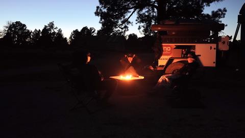 Astro_Lesson_Drone_Firepit_Hankook Camp Dynapro Overland Expo West 2026