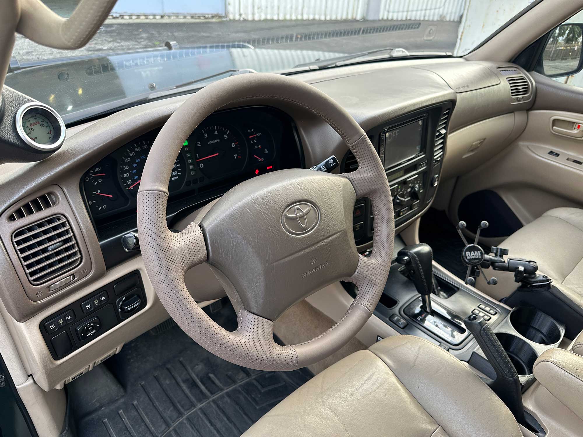 OVR’s Project Land Cruiser 100 Series: Leather Steering Wheel Restoration