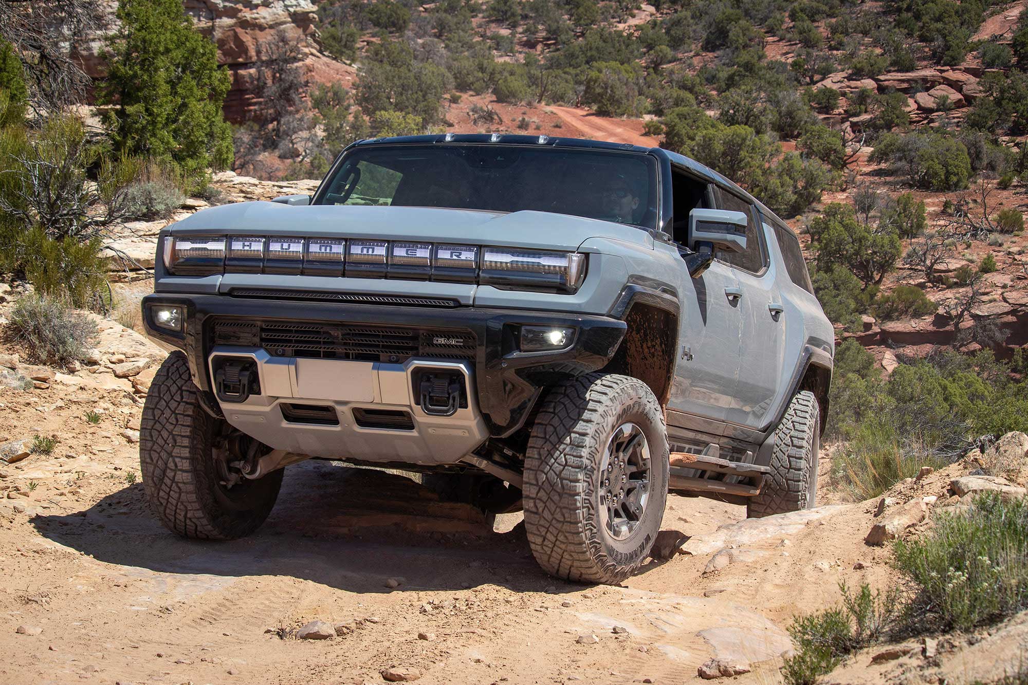 EV Off-Roading in Moab: Tackling the Trail in a Hummer EV SUV